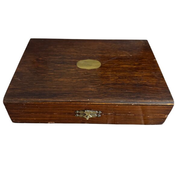 Vintage Fish Seafood Cutlery Set With Lined Box 6 Knives 6 Forks Etched Details - Picture 4 of 16